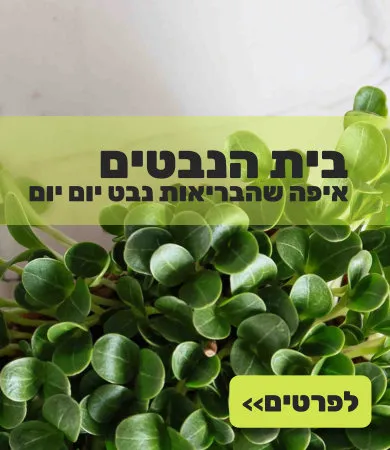 בית הנבטים - איפה שהבריאות נבט יום יום
